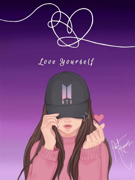 bts wallpaper for girls|army cute bts girl anime.